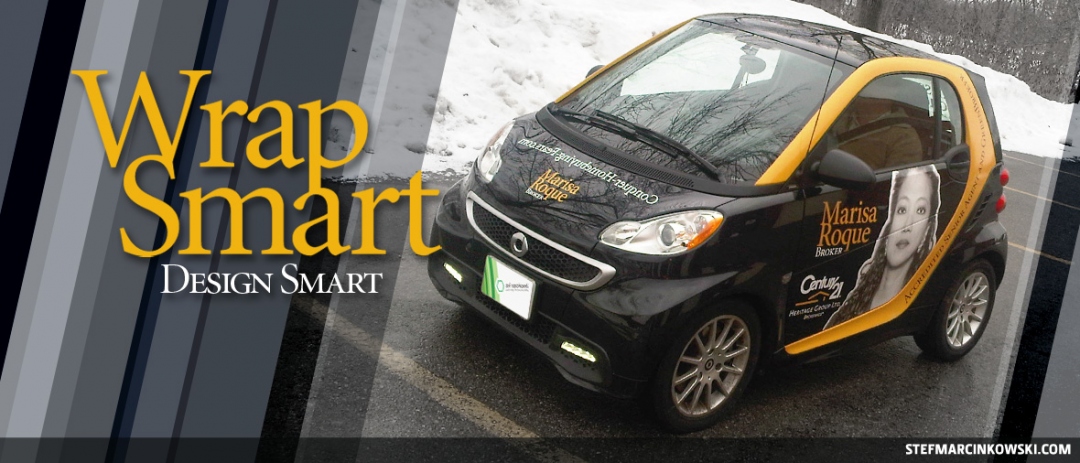 Vehicle Wrap: Smart Car