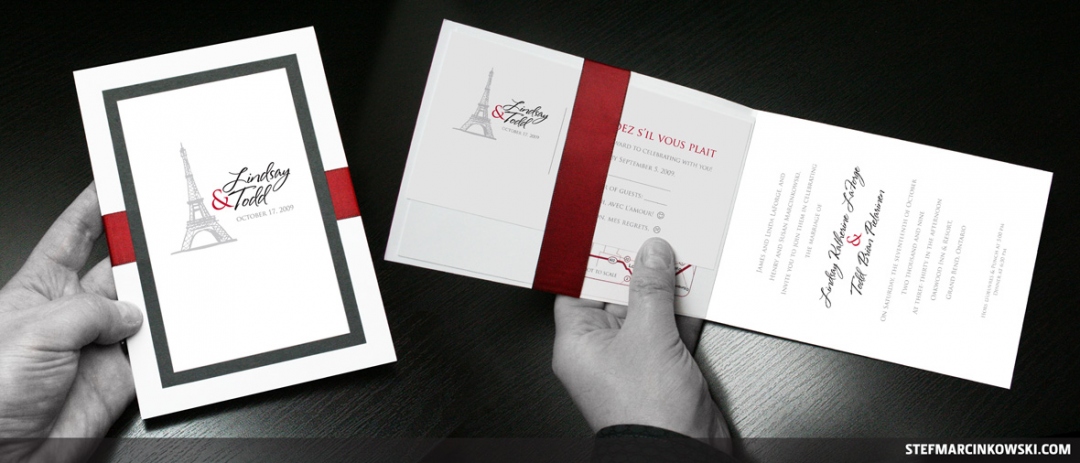 Wedding Invites: Lindsay & Todd Wedding Invites: Lindsay & Todd
